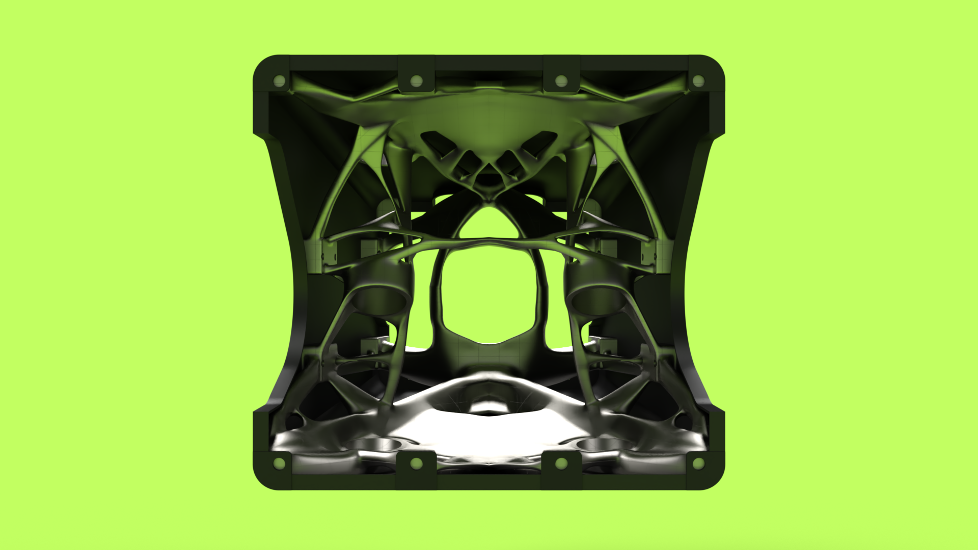 Rear casing optimised & composites