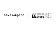 Co-presentation of Sensing360 and Engineering Masters. Slide with both company logos's
